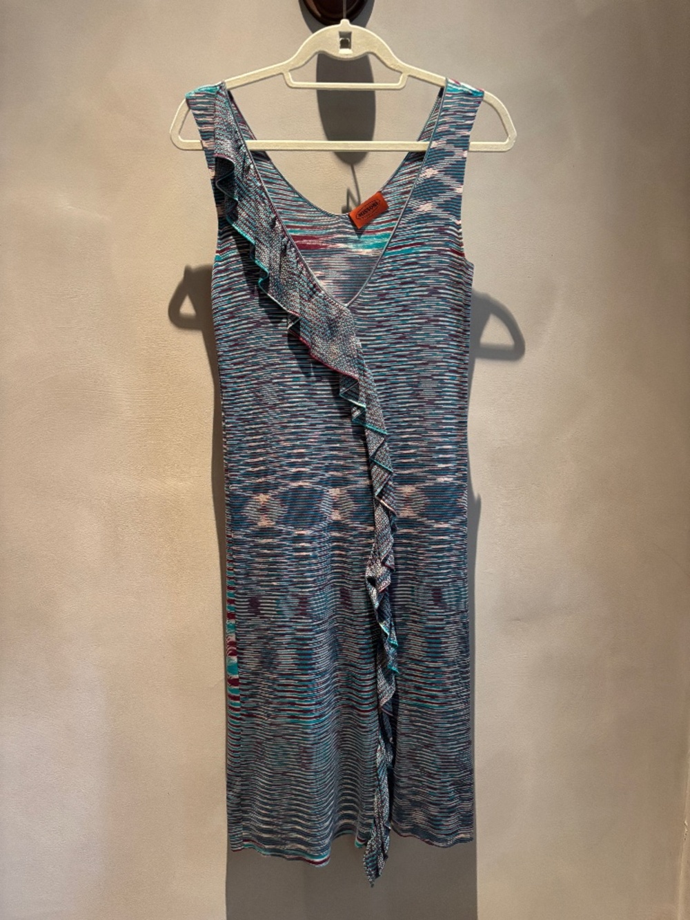 MISSONI Vintage Colorful Cocktail Dress